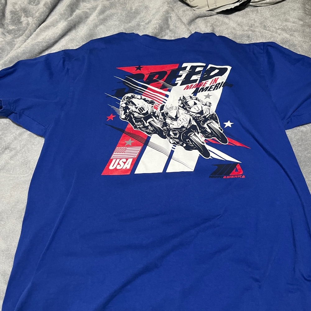 MotoAmerica road racing series here in America XL t shirt